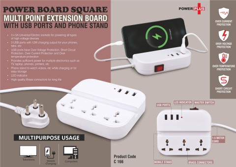 Multi Point Extension Board with USB ports