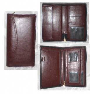 Passport and Cheque Book Folder