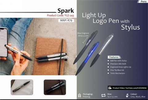 Pen with Stylus -Spark