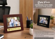 Photo Frame with Solid Frame Border