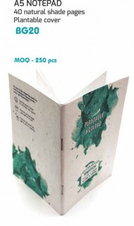 Plantable Note Pad A5