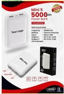 Power Bank - 5000mAH