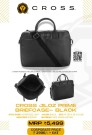 Prime Briefcase - Black  (with Trolley Strap)