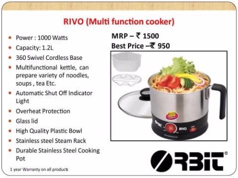 RIVO Multi functioncooker