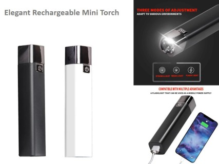 Rechargeable Mini Metal Torch 