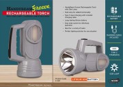 Rechargeable Torch with Side Lamp