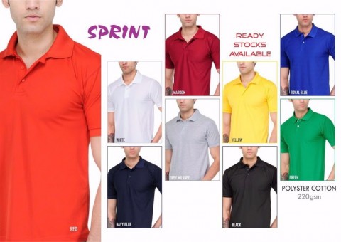 Sprint Polyster Cotton T-Shirt