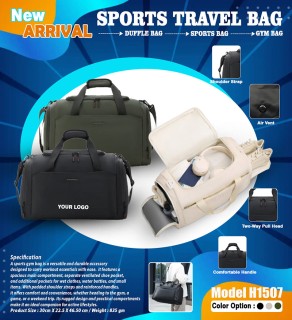 Sports travel bag