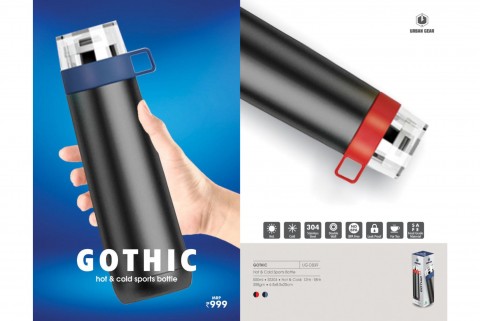 Stainless Steel Hot n Cold Bottle - 500ml 