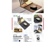 Sustainable 7-In-1 Bamboo Desk Organizer Set
