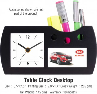 Table Clock Desktop-KIA 