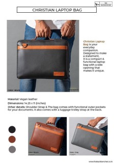 The Backbencher Christian Laptop Bag 