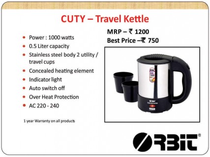 Travel Kettle