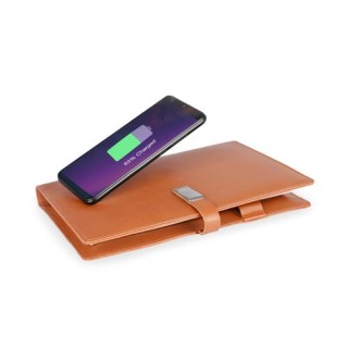 Undated Planner with Wireless Charger  