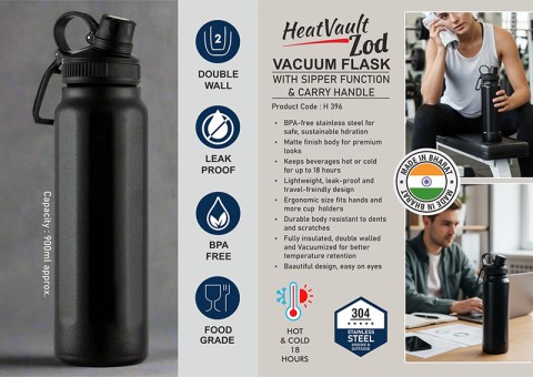Vacuum flask with Sipper 