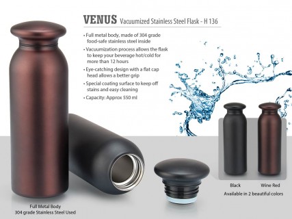 Venus Vacuumized Stainless Steel Flask