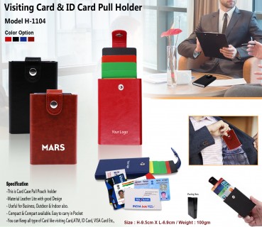 Visiting Card ID Card Pull Holder