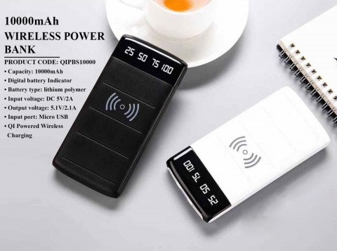 WIRELESS POWERBANK 10000MAH