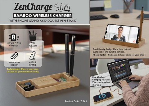 Wireless charger with Phone stand