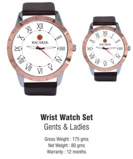 Wrist Watch Set-Bacardi
