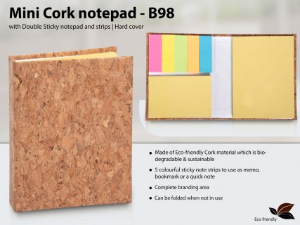notepad with Double Sticky notepad